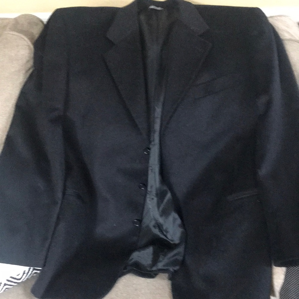 Pure cashmere sports coat